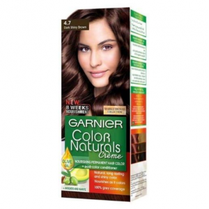 GARNIER COLOR NATURALS 4.7 SHINY DARK BROWN 150 GM